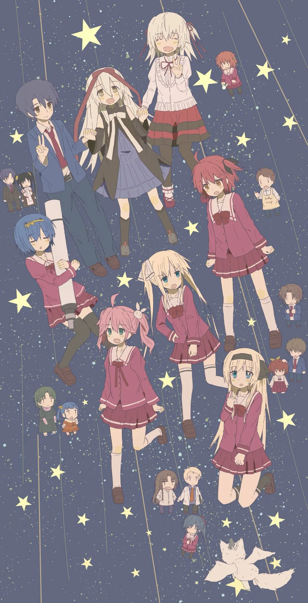 Mobile background image of the blog